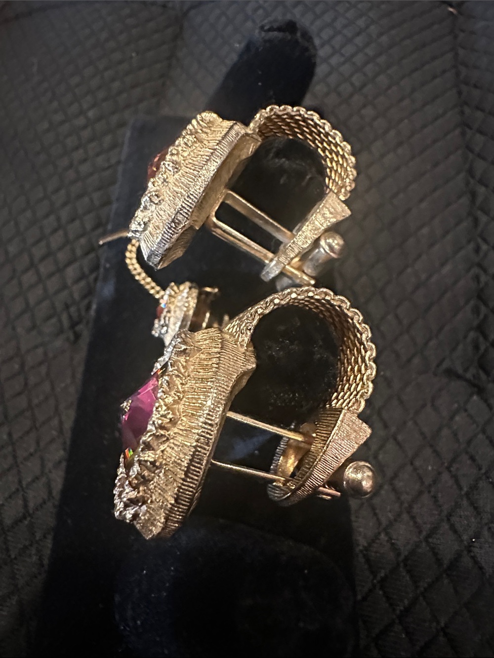 Vintage Swank Cuff Links & Tie Tack - Picture 4 of 9